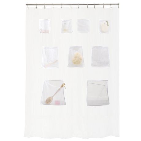 shower curtain with pockets2